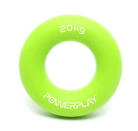 Еспандер кистьовий силіконовий PowerPlay PP-4324 Hand Grip Ring Medium 20 кг Зелений (PP_4324_20kg)