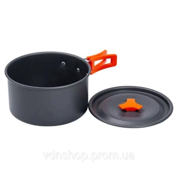 Набір туристичного посуду в сумці для походу та кемпінгу: каструля, сковорода, чайник HP39577C | Зображення 5
