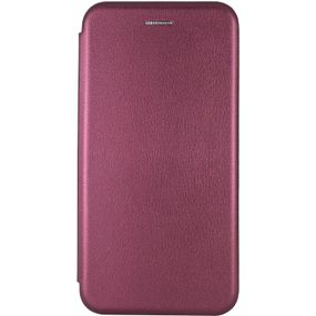Шкіряний чохол-книжка Classy для Apple iPhone 7 / 8 / SE (2020) (4.7") Бордовий