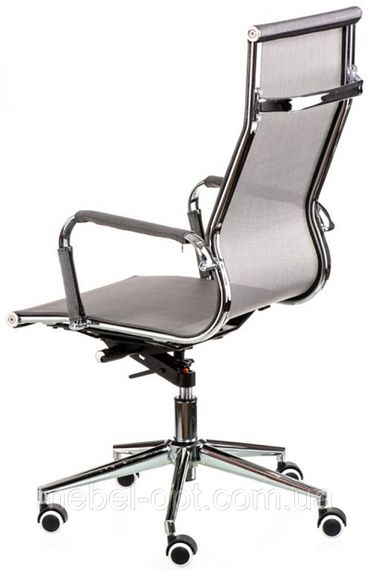 Офісне крісло Solano mesh grey репліка крісла Eames Style HB Ribbed Office Chair EA 119 | Зображення 2