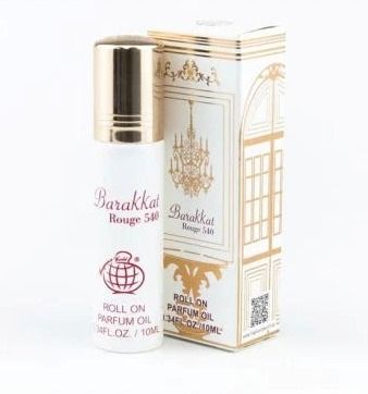 Парфумована вода Fragrance World Roll Barakkat Rouge 540 парфумована олія ролик 10 мл
