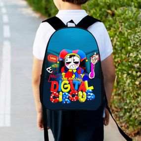 Рюкзак детский Цифровой Цирк "Amazing Digital Circus" 34х27 см,ранец городской для мальчика (00468)