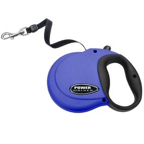 Рулетка Coastal Power Walker Retractable Leash до 14.5 кг, лента 4.8 м, синяя