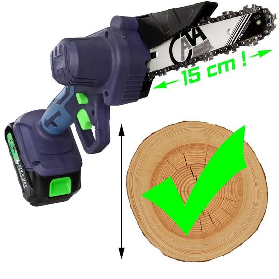 Аккумуляторная пила CATA M66170 + 2 аккумулятора | Зображення 5