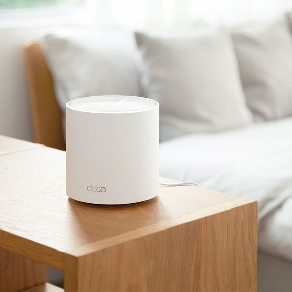 Маршрутизатор TP-Link  DECO X50 2PK AX3000 3xGE LANWAN MU-MIMO OFDMA MESH (DECO-X50-2-PACK) | Зображення 1