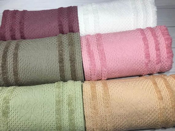 Набір 6 рушників Pupilla Bianca 50х90см (лицьові), бамбук | Зображення 1