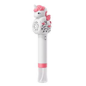 Пистолет с мыльными пузырями H055 Little Unicorn + bottle 50ml Pink