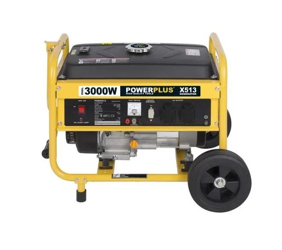Бензиновий генератор VeGA POWER PLUS X513 2.8/3.0 кВт, однофазний, ручний запуск (pow513) | Зображення 1