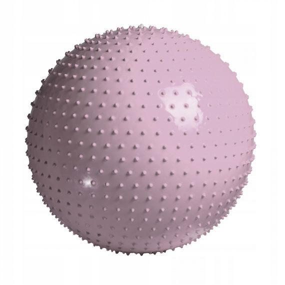 М'яч для фітнесу (фітбол) 4FIZJO 65 см масажний Anti-Burst 4FJ0617 Pink (P-5905973400220) | Зображення 2
