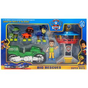 Набір героїв «Щенячий патруль» PB9905(Green) фігурки з аксесуарами