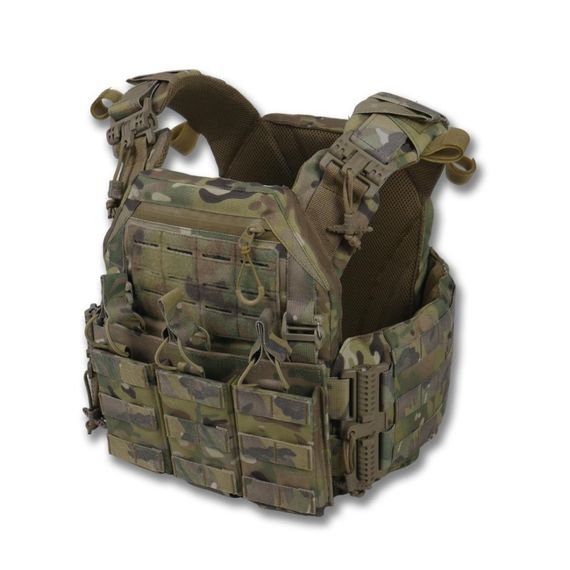 Плитоноска швидкого скидання CEN.2 Cordura1000D NIR мультикам +  панель для  3 або 6 магазинів | Зображення 3