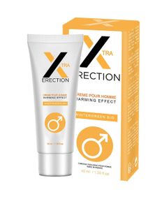 Крем для стимулирования пениса XTRA ERECTION warming gel for man, 40 ml Sex Aura