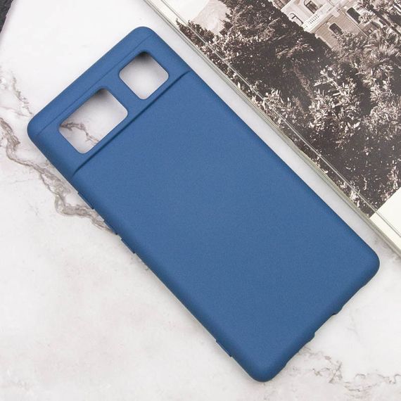 Чохол Silicone Cover Lakshmi (A) для Google Pixel 6 Синій / Navy Blue | Зображення 1