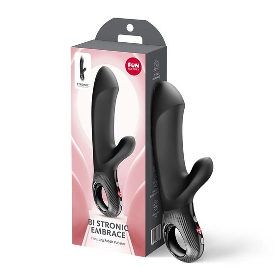 Пульсатор Fun Factory Bi Stronic Embrace Black | Зображення 8