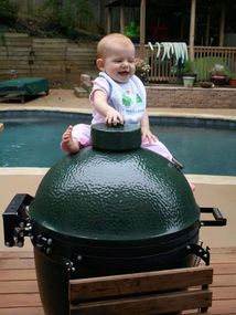 Кришка для гриля L Big Green Egg (LLC/401120) Код: 003194