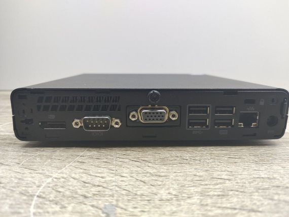 Неттоп HP EliteDesk 400 G3 Desktop Mini USFF / Intel Core i5-7500T (4 ядра по 2.7 - 3.3 GHz) / 8 GB DDR4 / 240 GB SSD / Intel UHD Graphics 630 / Блок питания б/у | Зображення 5