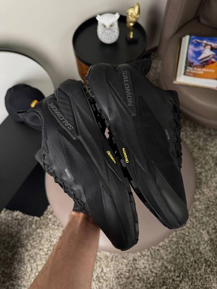 Кросівки чоловічі Salomon Genesis GTX All Black весна / осінь A4595 43 27,5 | Зображення 5