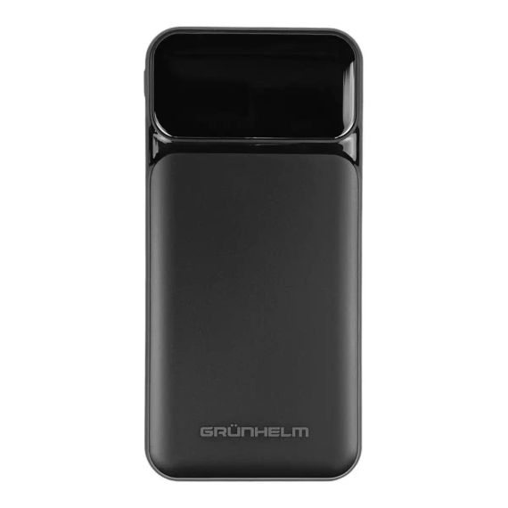 Повербанк GRUNHELM GP-10BQC 10.000 mAh; швидка зарядка 22.5W Чорний shop (6990001375273)