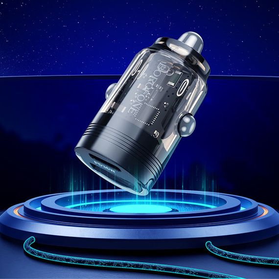 АЗП Borofone BZ29A Talented PD36W+QC3.0 (1C1A) + Type-C to Type-C | Зображення 3