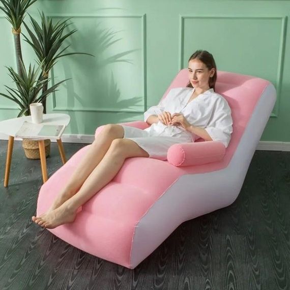 Надувний диван-крісло з підлокітниками XPRO Inflatable Coob 140х85х80 см (45781-_600) | Зображення 2