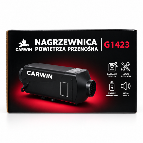Автономний дизельний обігрівач CARWIN 9 кВт автономка для авто гаража обігрівач салону на 12 24 В Вебасто | Зображення 8