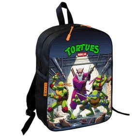 Рюкзак школьный детский 36х27см Черепашки-ниндзя для мальчика (00791)