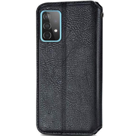 Шкіряний чохол-книжка GETMAN Cubic (PU) для Samsung Galaxy A23 4G Чорний | Зображення 1