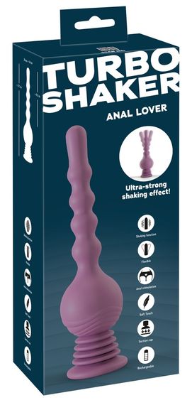 Анальний вібратор - Turbo Shaker Anal Lover