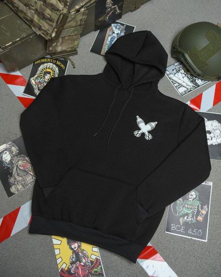 Худі CELEO на флісі black ВТ7912 | Зображення 7