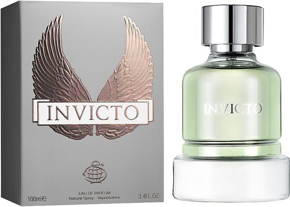 Парфумована вода Fragrance World Invicto - чоловічий аромат сили та стилю. 100 мл