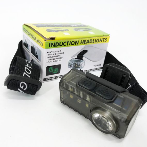 Светодиодный фонарь на лоб, Легкий налобный фонарь для рыбалки, Легкий фонарик на голову FE-22 | Зображення 2