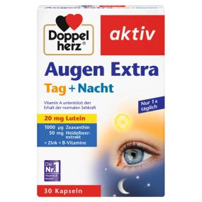 Doppelherz aktiv Augen Extra Tag + Nacht Вітаміни Доппельгерц "День + Ніч" для очей та зору