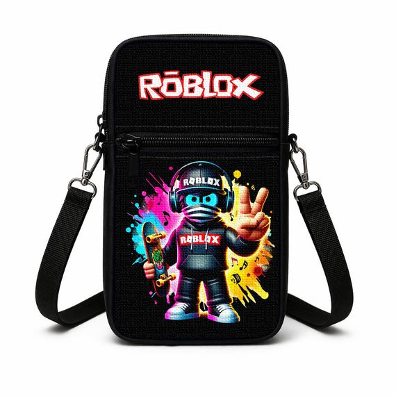 Сумка-чохол для телефону Roblox,дитяча сумка через плече, водонепроникна міні-сумка (4835)