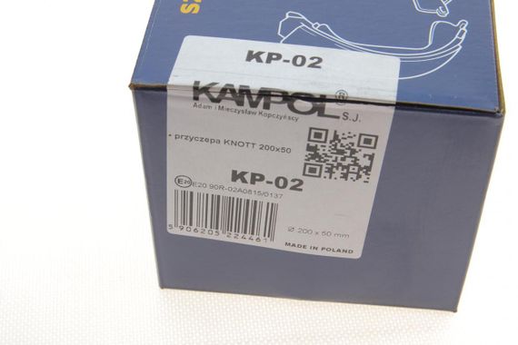 Колодки гальмівні прицеп KNOTT барабанні  200x50  KP-02 | Зображення 5