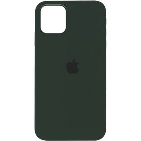 Чохол Silicone Case Full Protective (AA) для Apple iPhone 12 Pro/12 (6.1") Зелений/Cyprus Green