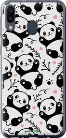 Чохол на Samsung Galaxy M20 Панди "4318u-1660-2448"