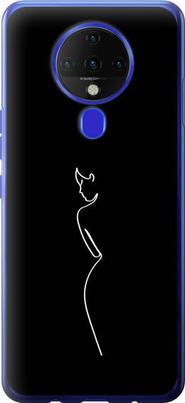 Чехол на Tecno Spark 6 KE7 Силуэт1 "4590u-2418-17620"