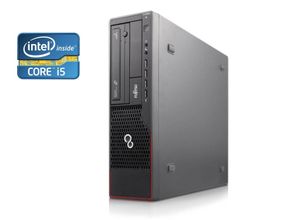 ПК Б-клас Fujitsu Esprimo E700 E85+ SFF / Intel Core i5-2400S (4 ядра по 2.5 - 3.3 GHz) / 16 GB DDR3 / 256 GB SSD / Intel HD Graphics 2000 / DVD-ROM б/в