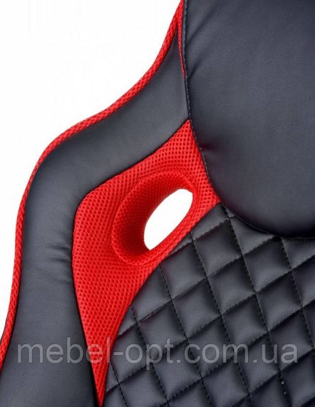 Офисное кресло Mezzo black - red, Tilt с регулировкой качания под вес пользователя | Зображення 5