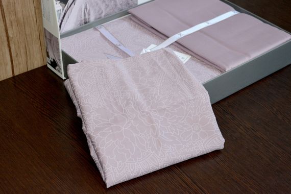 Постільна білизна First Choice Cotton Satin 200 х 220 см Neva Lavender | Зображення 3
