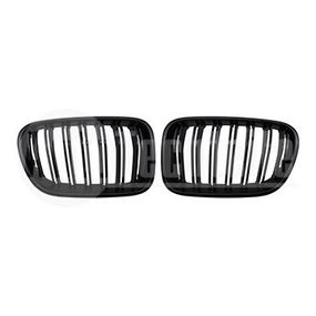 Решетки радиатора компл. BMW X3 F25 10-14  (глянц. чёрн. двойная), AutoTechteile, 706 5147, 706 5135