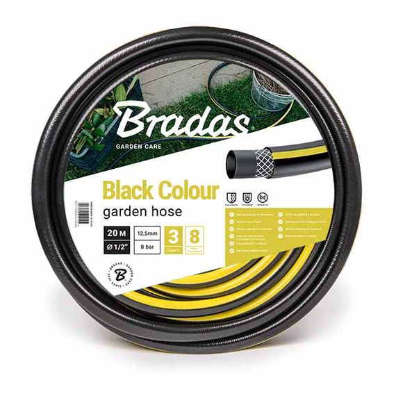 Шланг для поливу Bradas BLACK COLOUR 5/8" 30 м WBC5/830