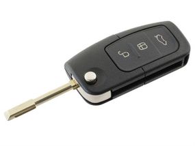 Ford Focus II корпус ключа складаний 3 кнопки, Форд Фокус 2