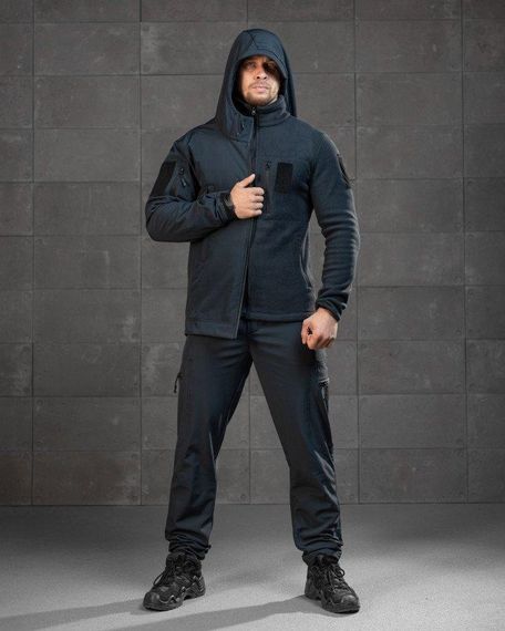 Тактичний костюм softshell 3в1 ДСНС зимовий комплект куртка штани та флісова кофта військовий одяг для ДСНС | Зображення 1
