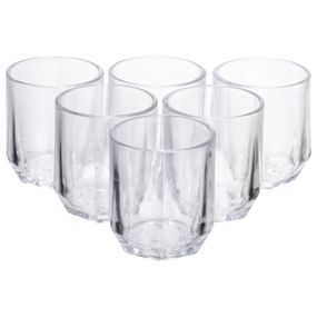 Набір склянок 6 (шт) 250 (мл) для лимонадів, соку, води, коктейлів HP-19-LJB-3