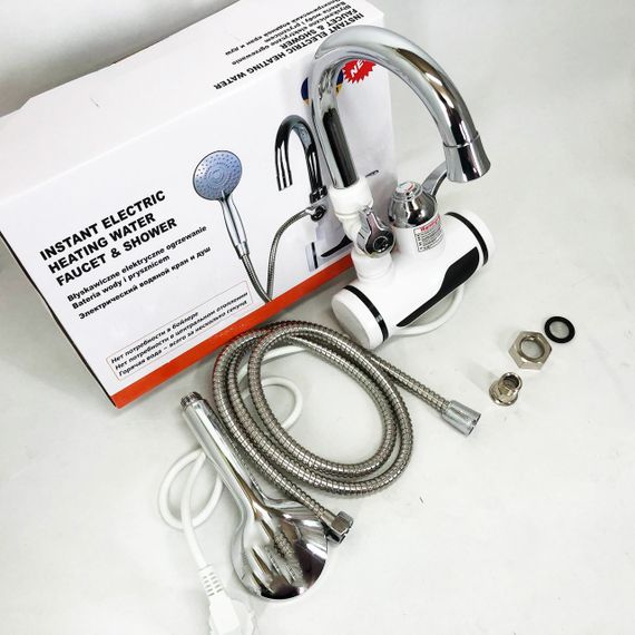 Водонагрівачі проточні електричні з душем, Водонагрівач з душем та краном проточний нагрівач JN-52 | Зображення 5