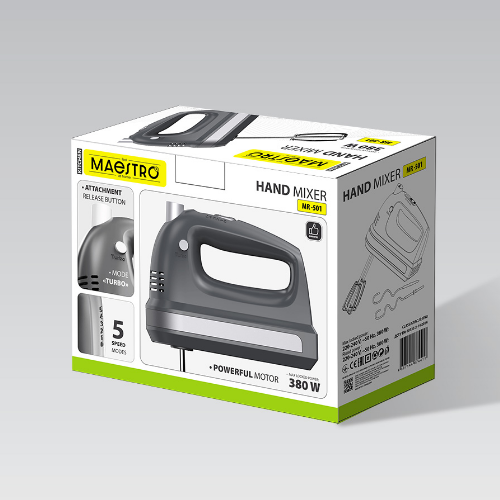 Міксер ручний 500W MR-501 Maestro | Зображення 1