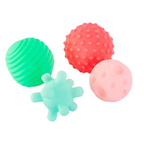 Детский набор игрушек для ванной "Мячики" 9024 в наборе 4 штуки