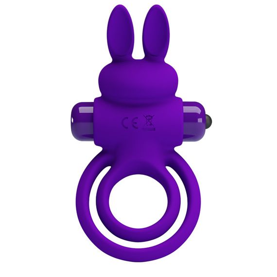 Ерекційне кільце - Pretty Love Vibrant Penis Ring III Purple Sex Aura | Зображення 9