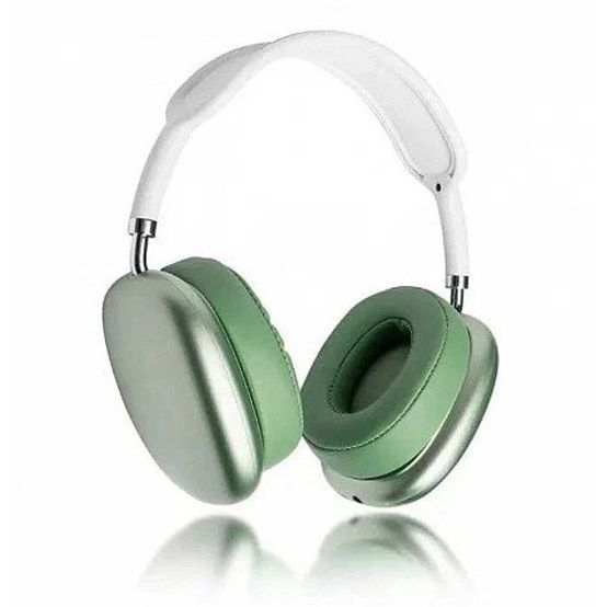 Бездротові навушники Bluetooth P9 STEREO навушники для музики для спорту з шумозаглушенням. Колір: зелений | Зображення 2